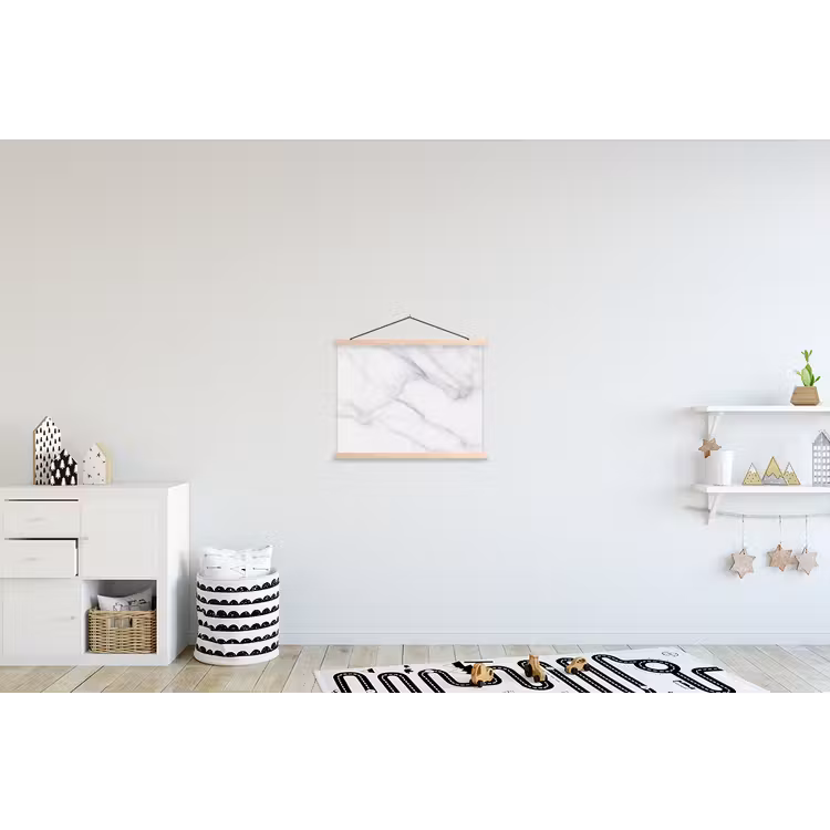 Schoolplaat - Marmer - Structuur - Wit - Grijs - Steen - Marmerlook — 3