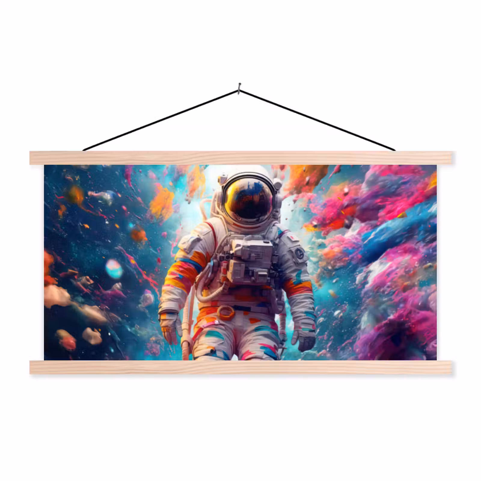 Schoolplaat - Neon - Meteoriet - Neon - Astronaut — 1
