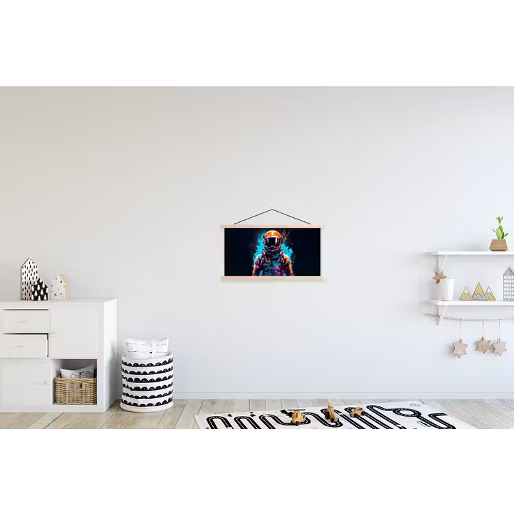 Schoolplaat - Astronaut - Neon - Gaming - Ruimte — 3