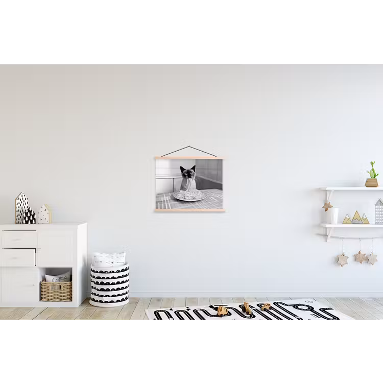 Schoolplaat - Kat - Siamees - Zwart Wit - Schattig - Dieren — 3