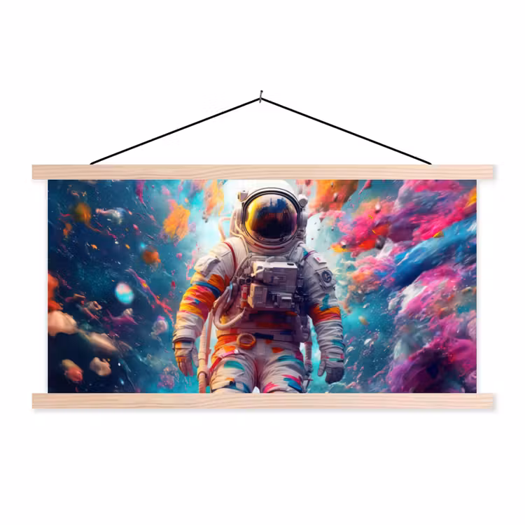 Schoolplaat - Neon - Meteoriet - Neon - Astronaut — 1