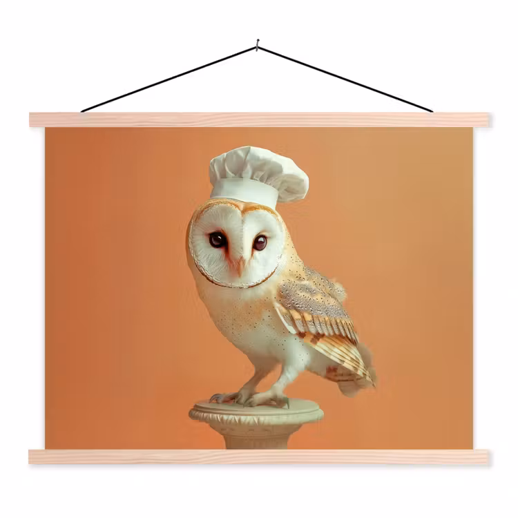 Schoolplaat - Kerkuil - Koksmuts - Oranje - Vogel — 1