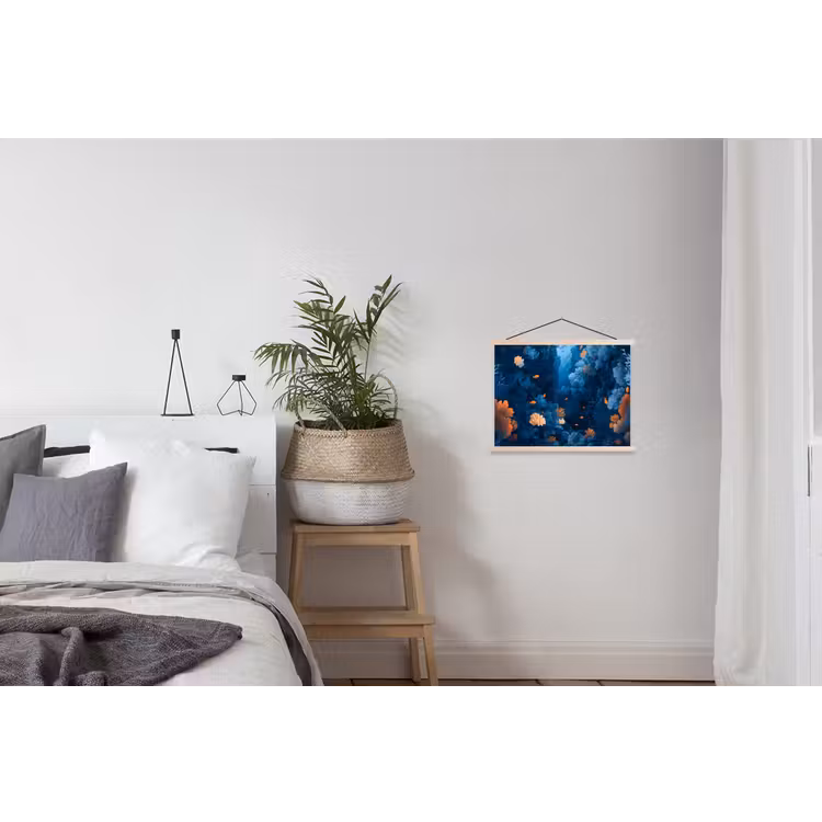 Schoolplaat - Koraalrif - Vissen - Oceaan - Blauw — 2