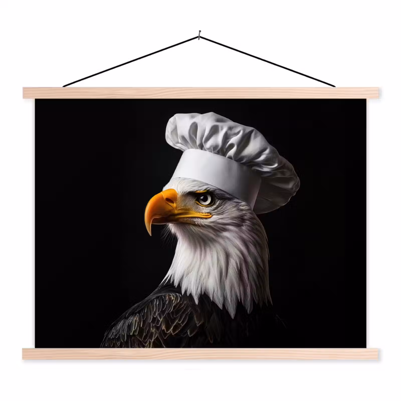 Schoolplaat - Arend -Amerika - Koksmuts - Vogel - Stoer — 1
