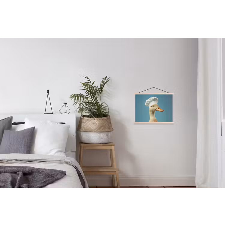 Schoolplaat - Eend - Koksmuts - Cute - Vogel — 2
