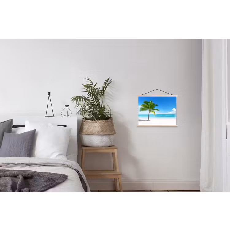 Schoolplaat - Palmboom - Strand - Zee - Zomer — 2