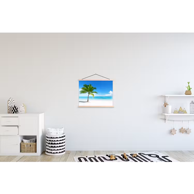 Schoolplaat - Palmboom - Strand - Zee - Zomer — 3