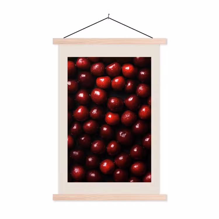 Schoolplaat - Kersen - Rood — 1