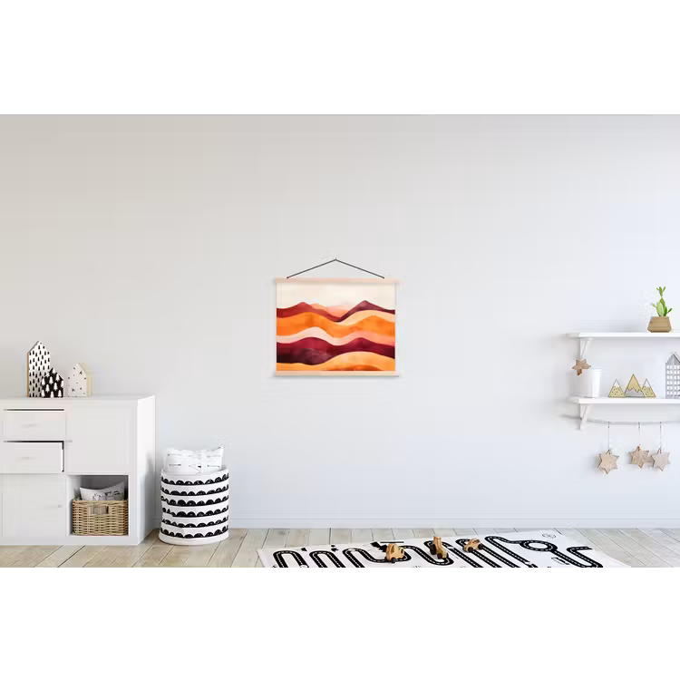 Schoolplaat - Abstract - Landschap - Golven — 3