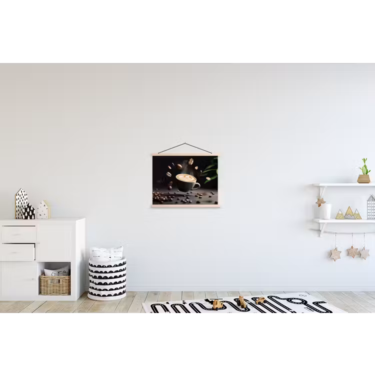 Schoolplaat - Cappuccino - Kop - Bonen - Bruin — 3