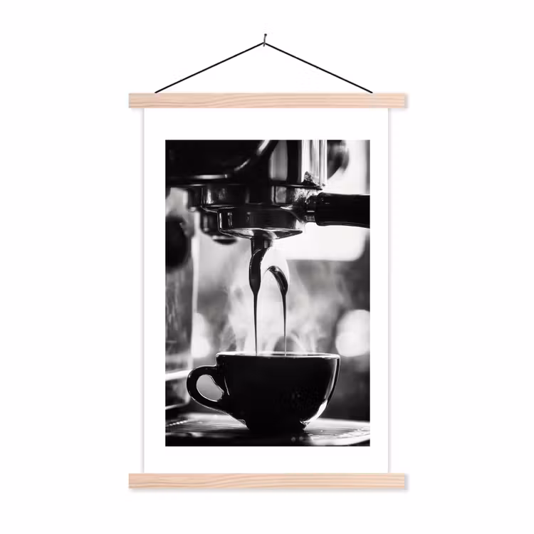 Schoolplaat - Coffee - Espresso - Koffiemachine - Kop — 1