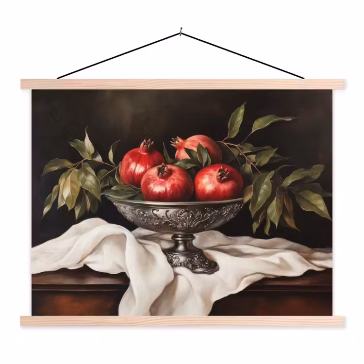 Schoolplaat - Granaatappels - Klassiek - Vintage — 1