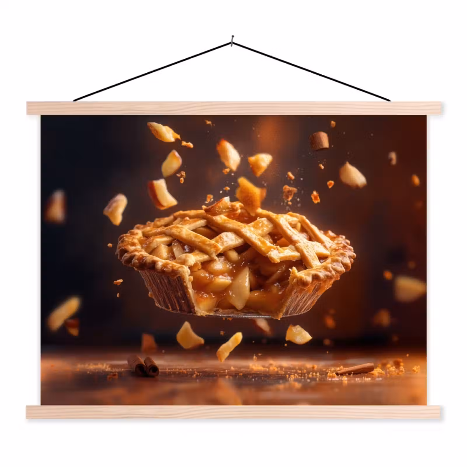 Schoolplaat - Appel - Taart - Warm - Eten — 1