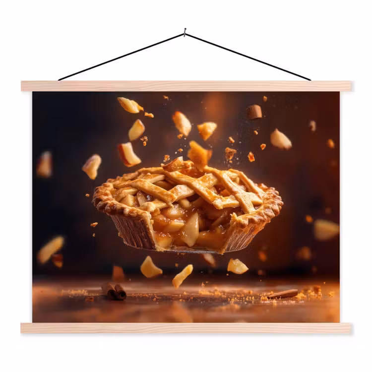Schoolplaat - Appel - Taart - Warm - Eten — 1