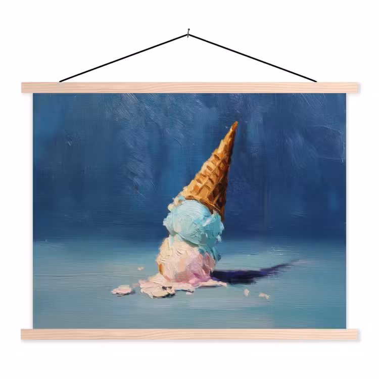 Schoolplaat - Ijshoorn - Bolletjes - Smelt - Roze — 1