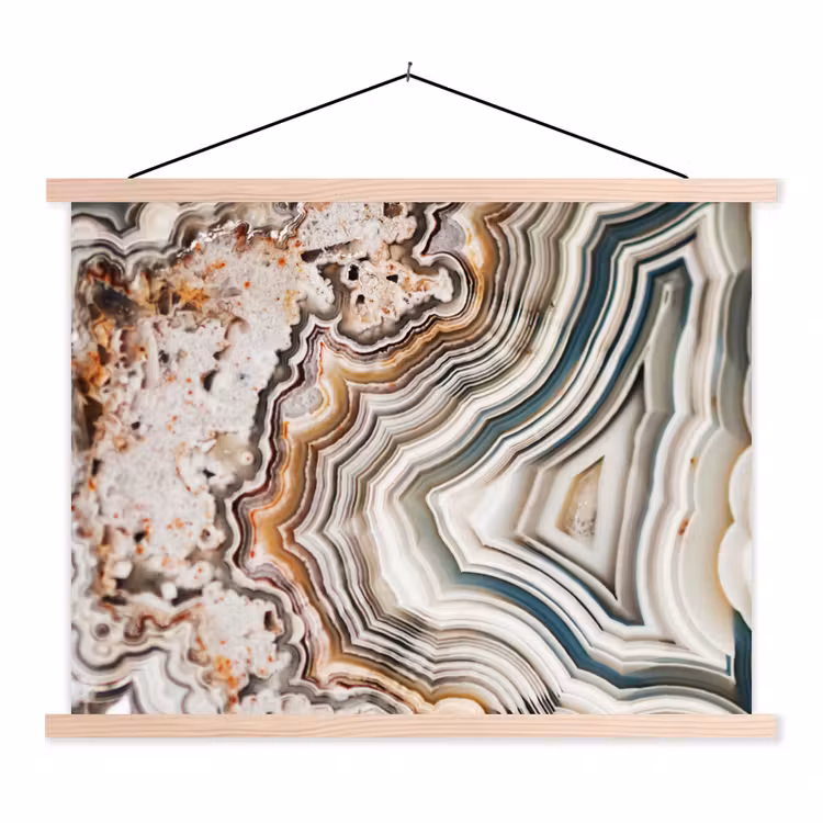 Schoolplaat - Edelsteen - Marmer - Natuur - Abstract — 1