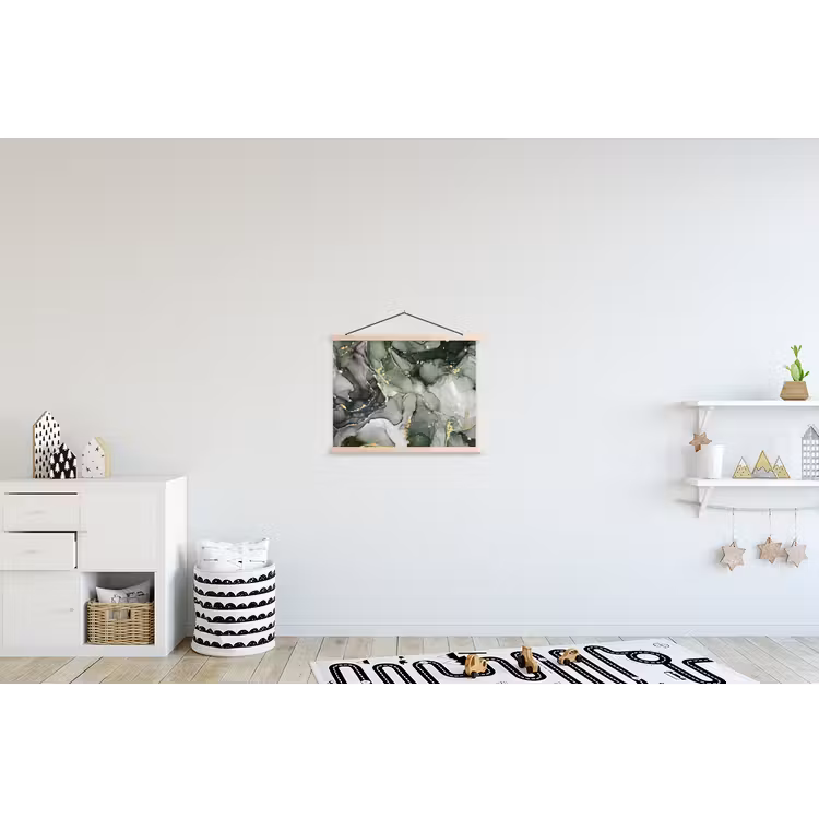 Schoolplaat - Luxe - Marmer - Groen — 3