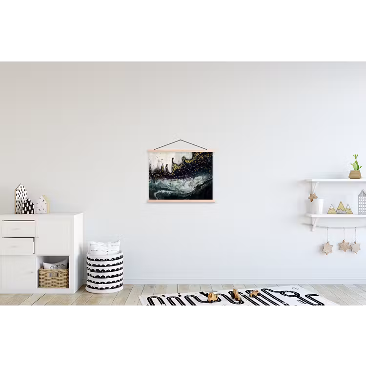 Schoolplaat - Marmer - Abstract - Goud - Luxe — 3