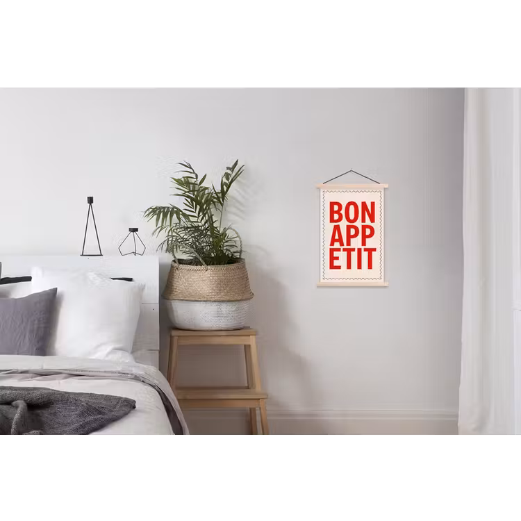 Schoolplaat - Blokletters - Rood - Kartelrand — 2