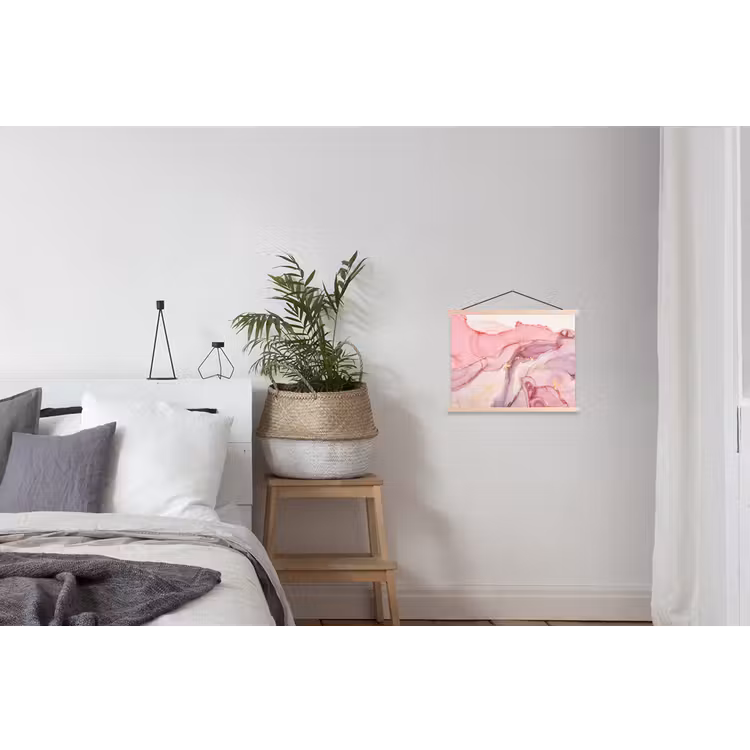 Schoolplaat - Goud - Marmer - Roze — 2