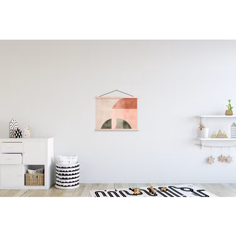 Schoolplaat - Cirkel - Abstract - Roze — 3