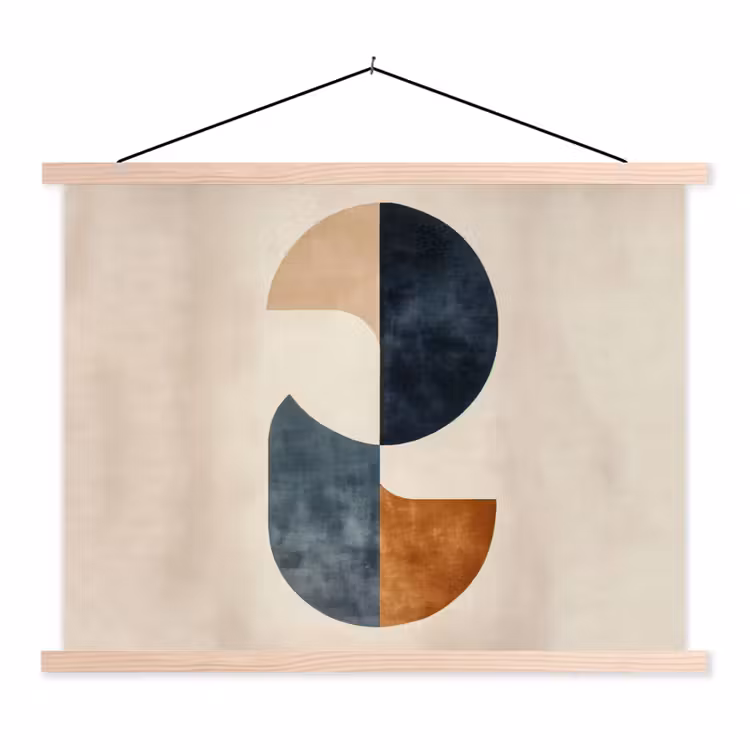 Schoolplaat - Cirkels - Abstract - Kleurrijk — 1