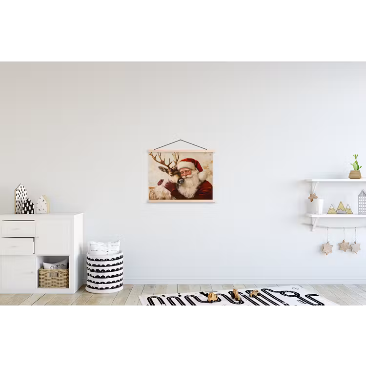 Schoolplaat - Kerstman - Rendier - Kerst - Christmas — 3