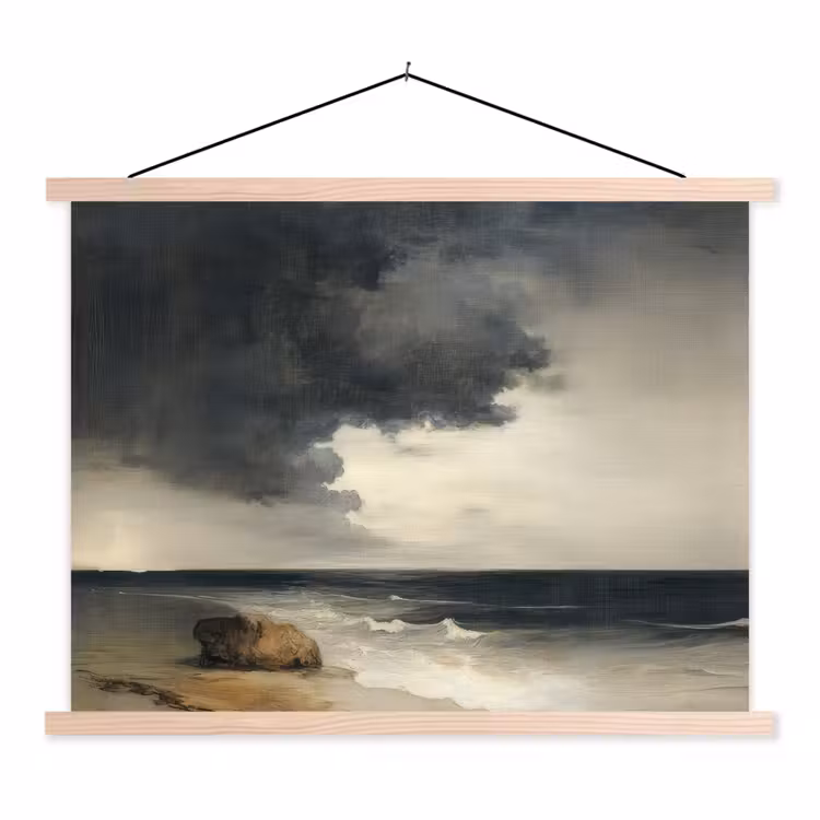 Schoolplaat - Kust - Golven - Rots - Storm — 1