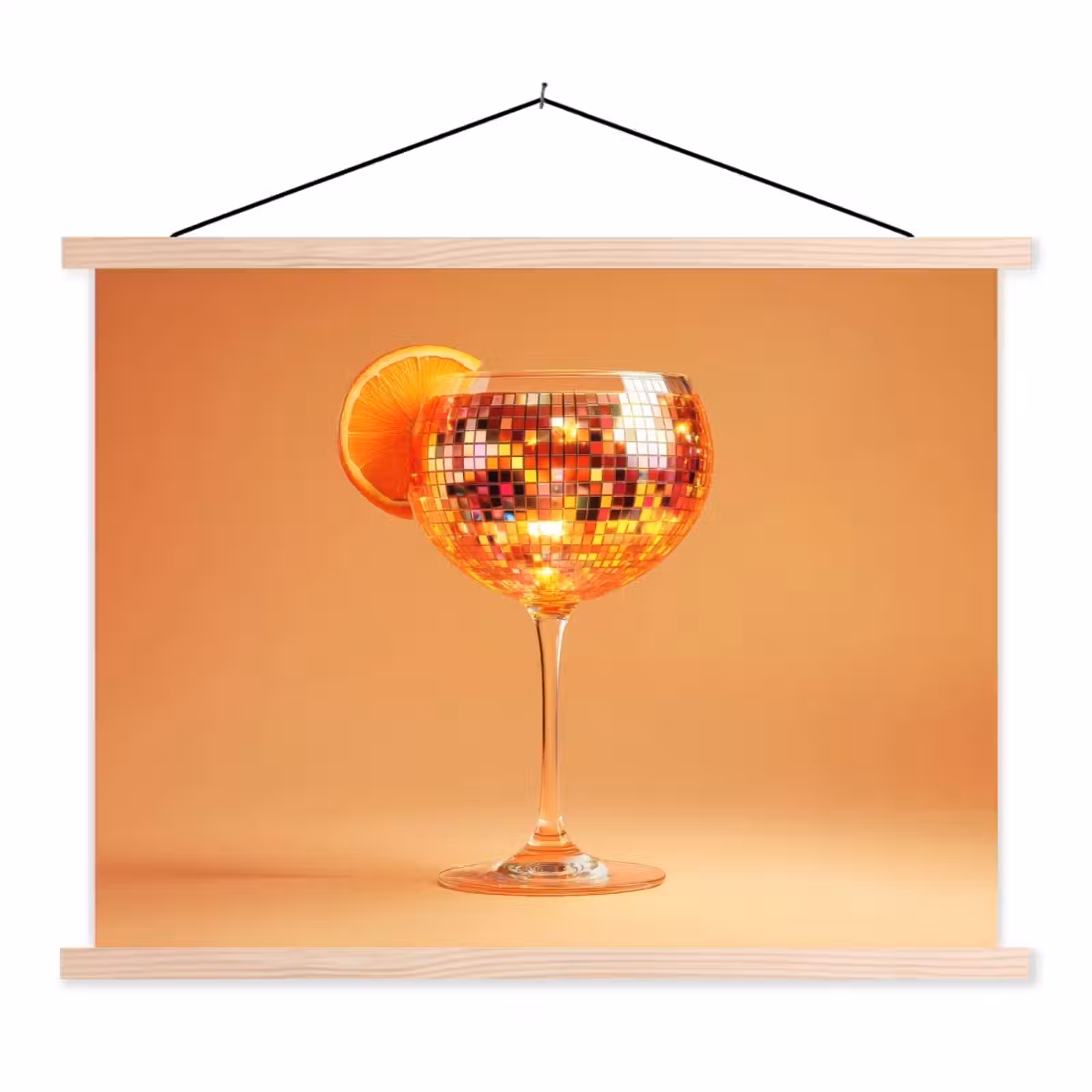 Schoolplaat - Drank - Oranje - Glitter - Disco — 1