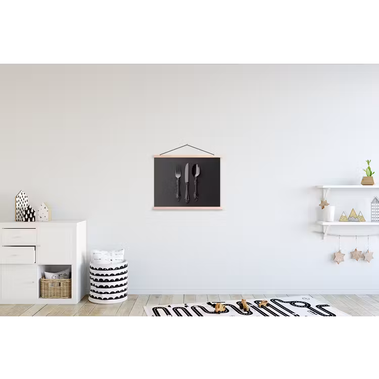 Schoolplaat - Bestek - Zwart — 3