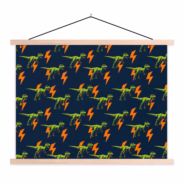 Schoolplaat - Bliksemschichten - Oranje - Dinosaurussen — 1