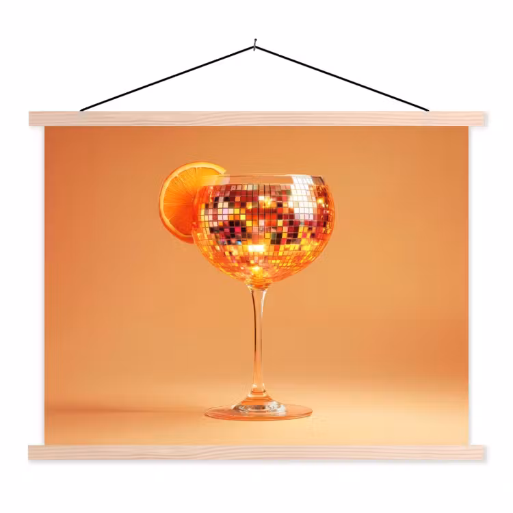 Schoolplaat - Drank - Oranje - Glitter - Disco — 1