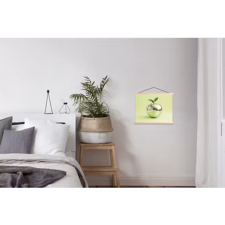 Schoolplaat - Groen - Disco - Decoratie - Appel — 2