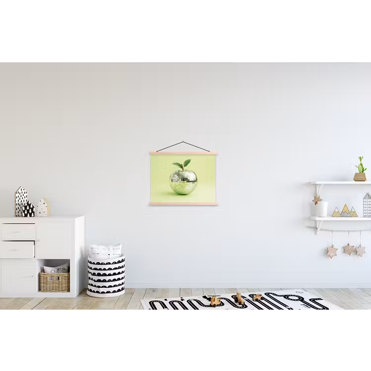 Schoolplaat - Groen - Disco - Decoratie - Appel — 3