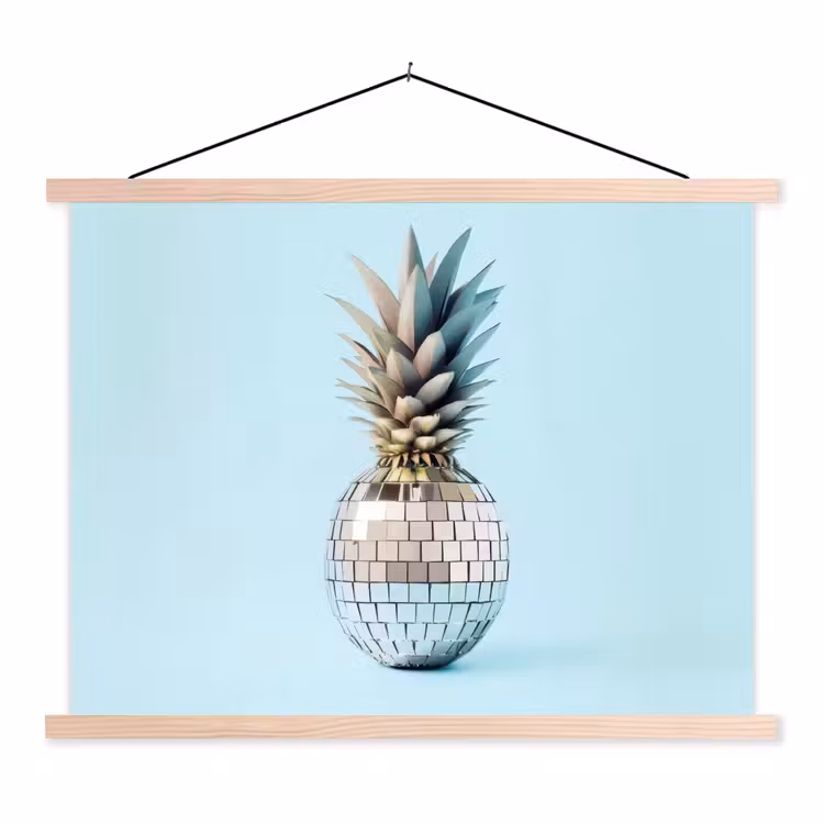 Schoolplaat - Blauw - Ananas - Disco - Discobal — 1