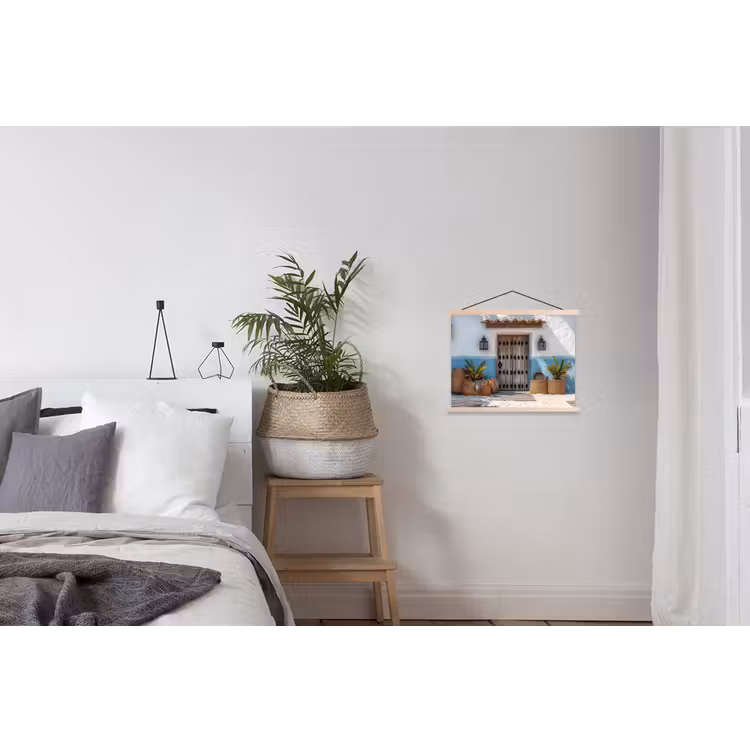 Schoolplaat - Deur - Manden - Planten — 2