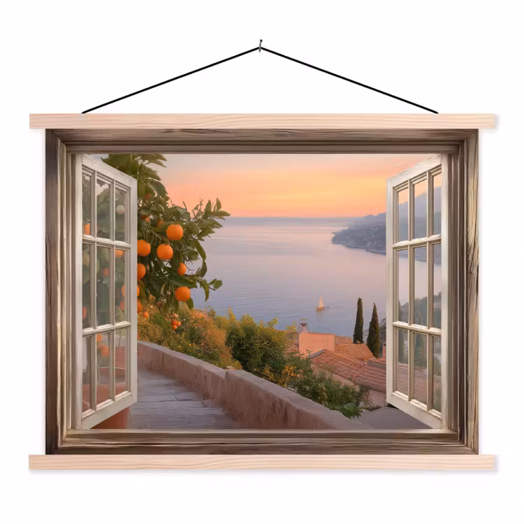 Schoolplaat - Doorkijk - Uitzicht - Meer - Landschap — 1