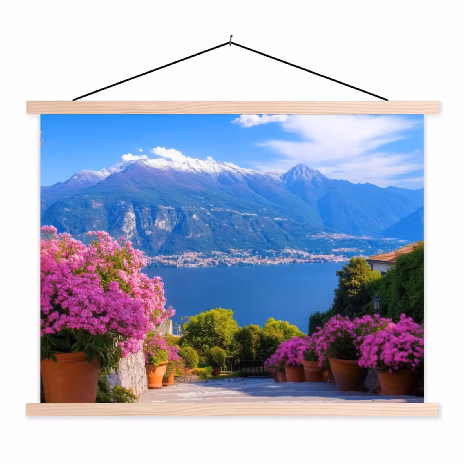 Schoolplaat - Lake Como - Italië - Landschap — 1