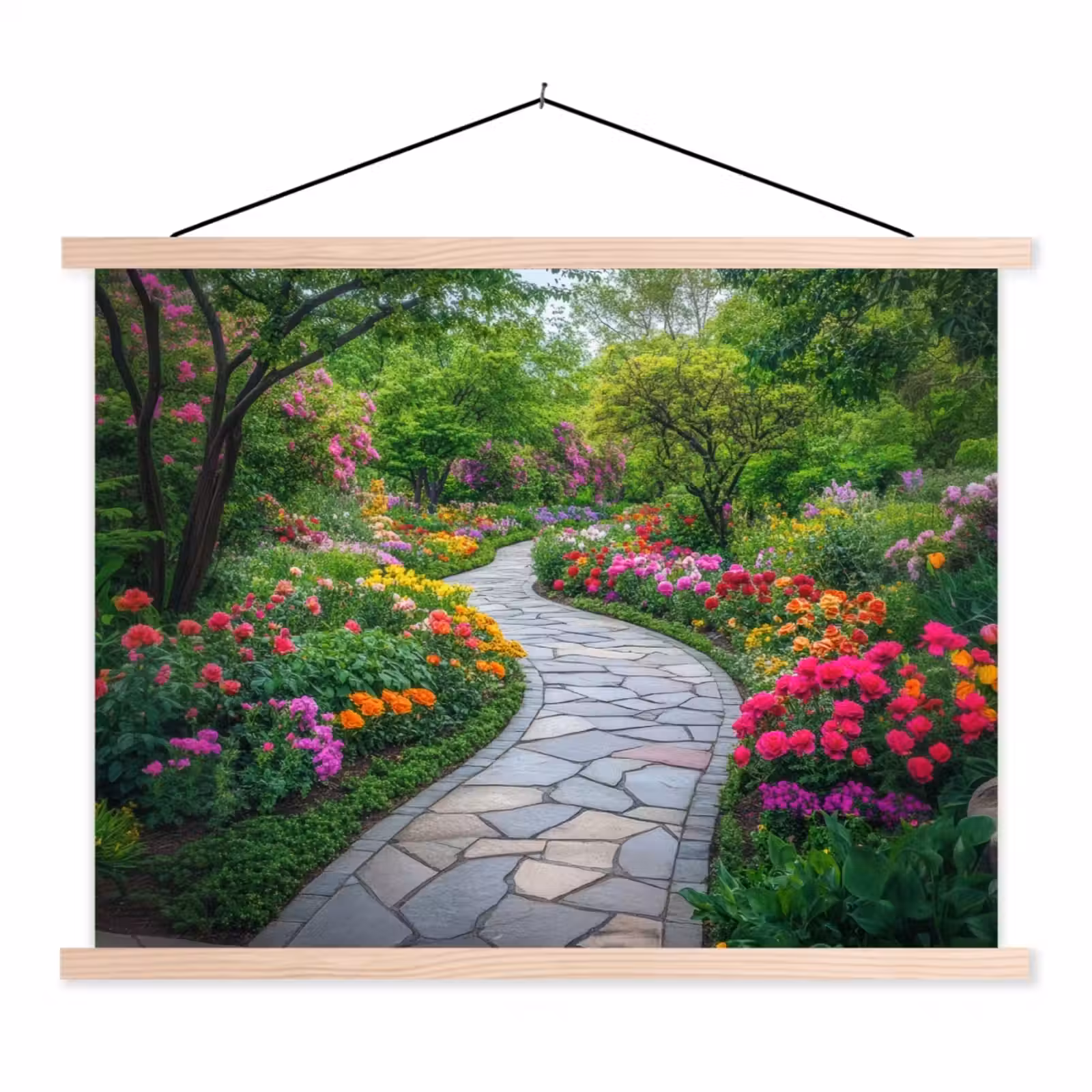 Schoolplaat - Park - Bloemen - Tuin — 1