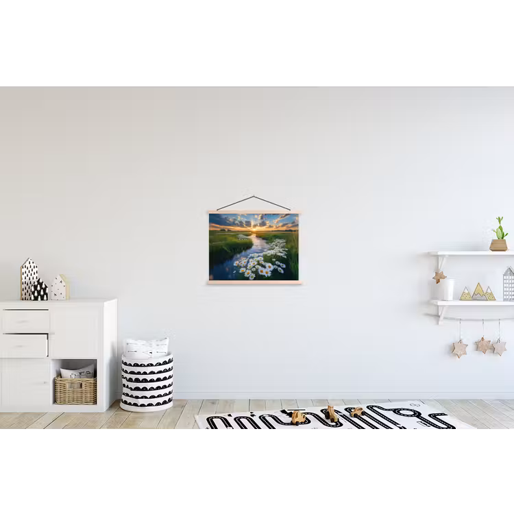 Schoolplaat - Beekje - Landschap - Margriet — 3