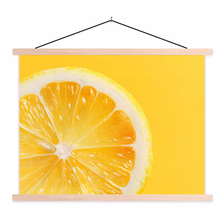 Schoolplaat - Citroen - Geel - Zonnig — 1