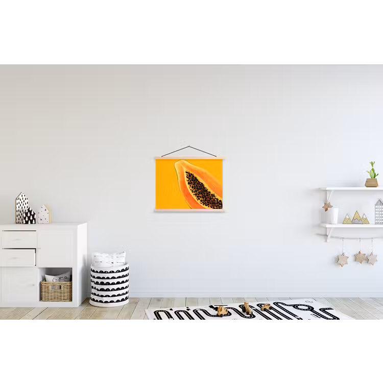 Schoolplaat - Papaja - Oranje - Topisch — 3