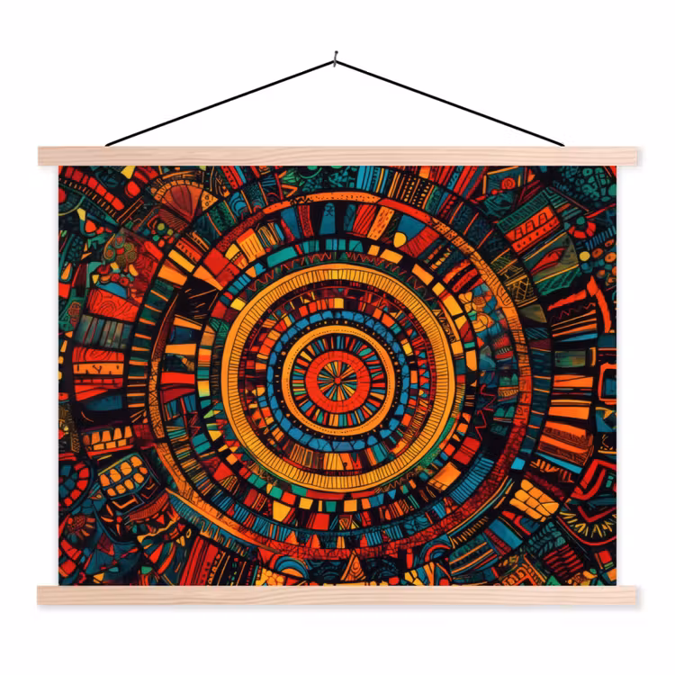 Schoolplaat - Mandala - Cirkels - Patronen — 1