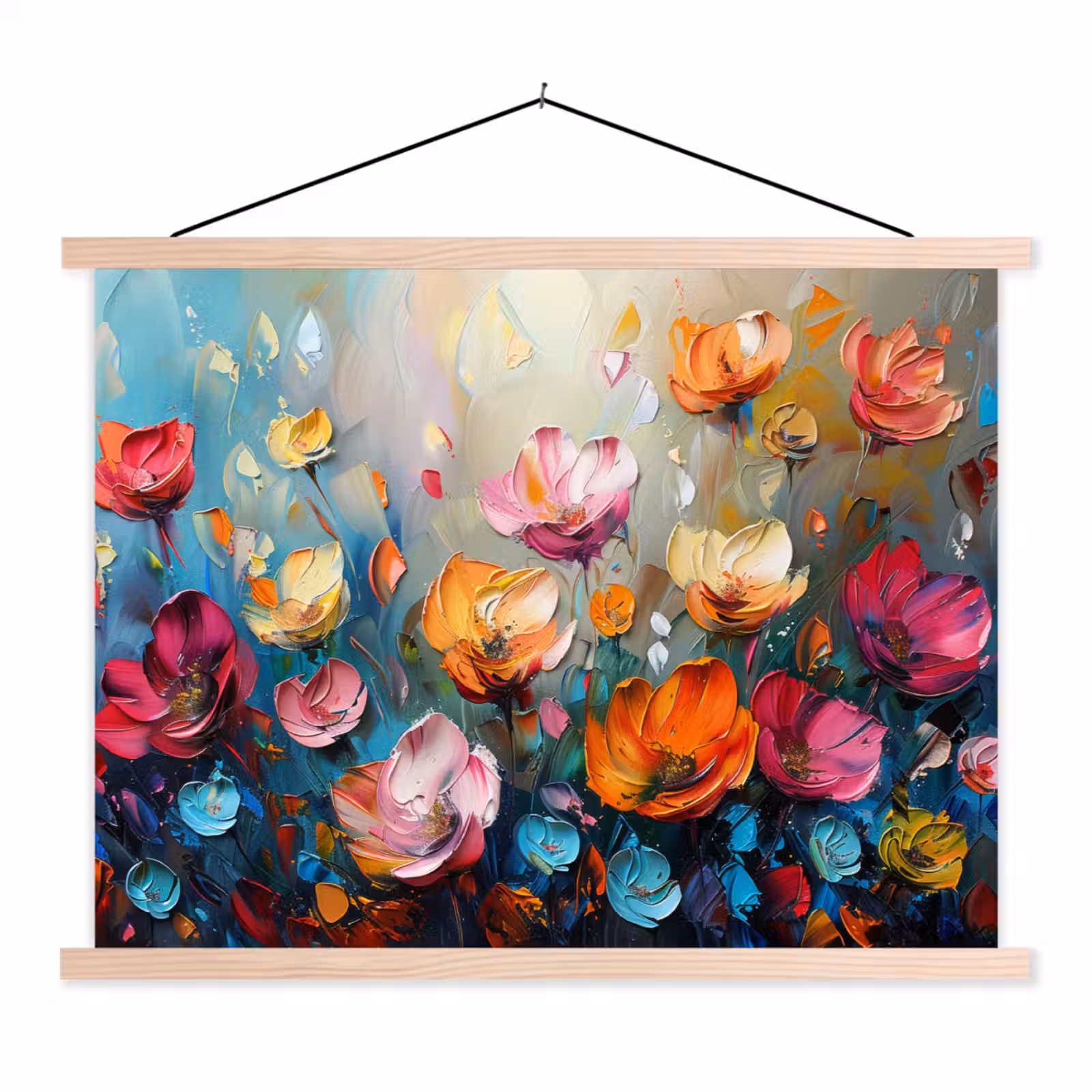 Schoolplaat - Klaprozen - Bloemen - Kunst - Botanisch — 1