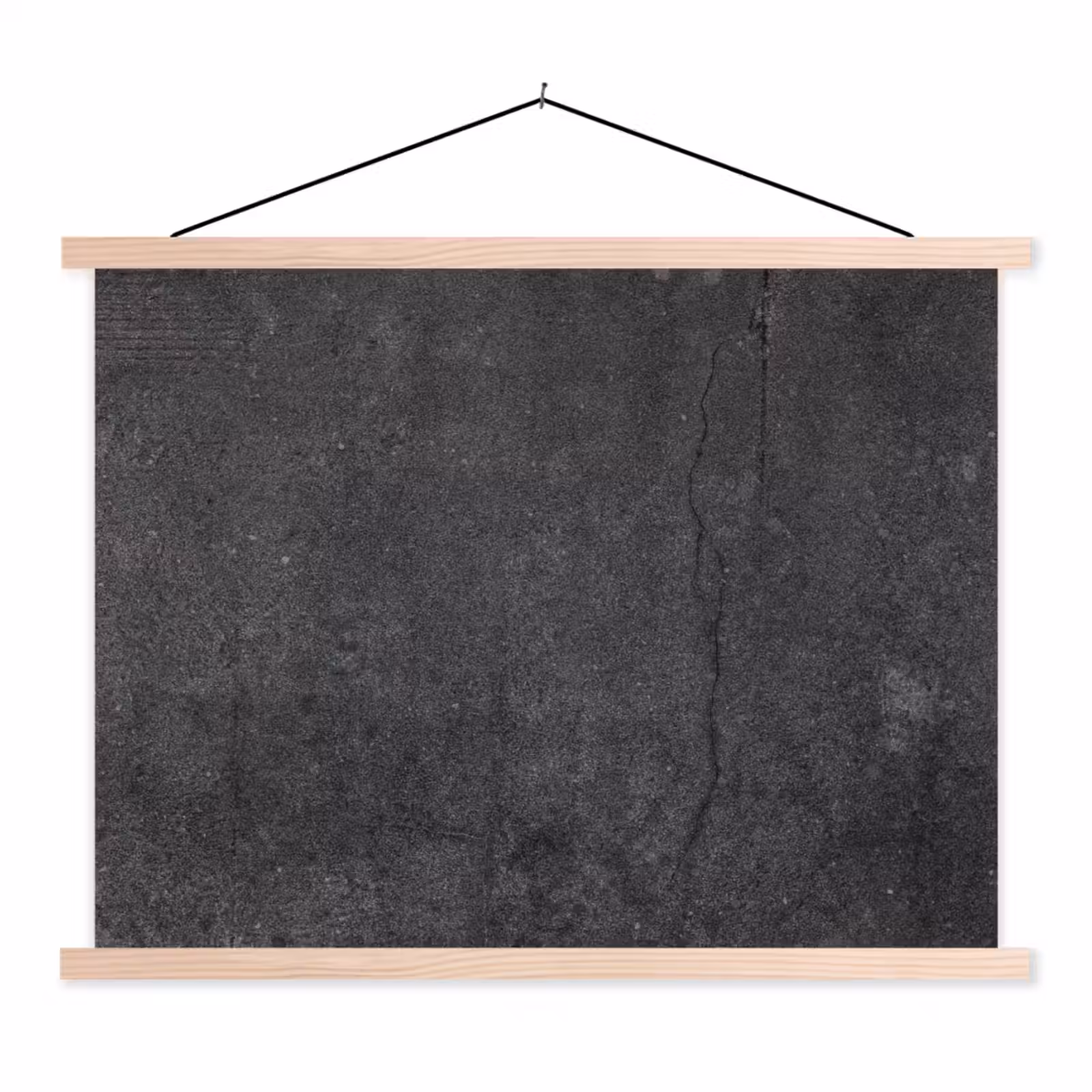 Schoolplaat - Beton - Zwart - Grijs - Rustiek - Industrieel — 1