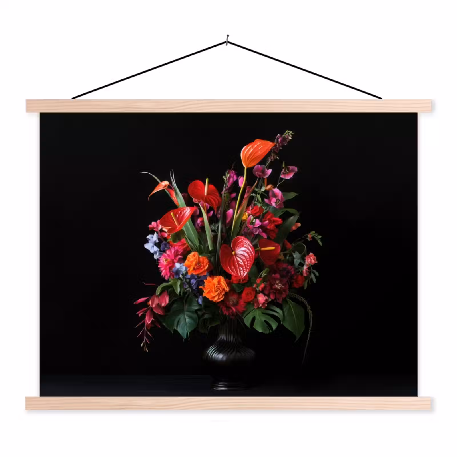Schoolplaat - Bloemen - Boeket - Sierlijk — 1