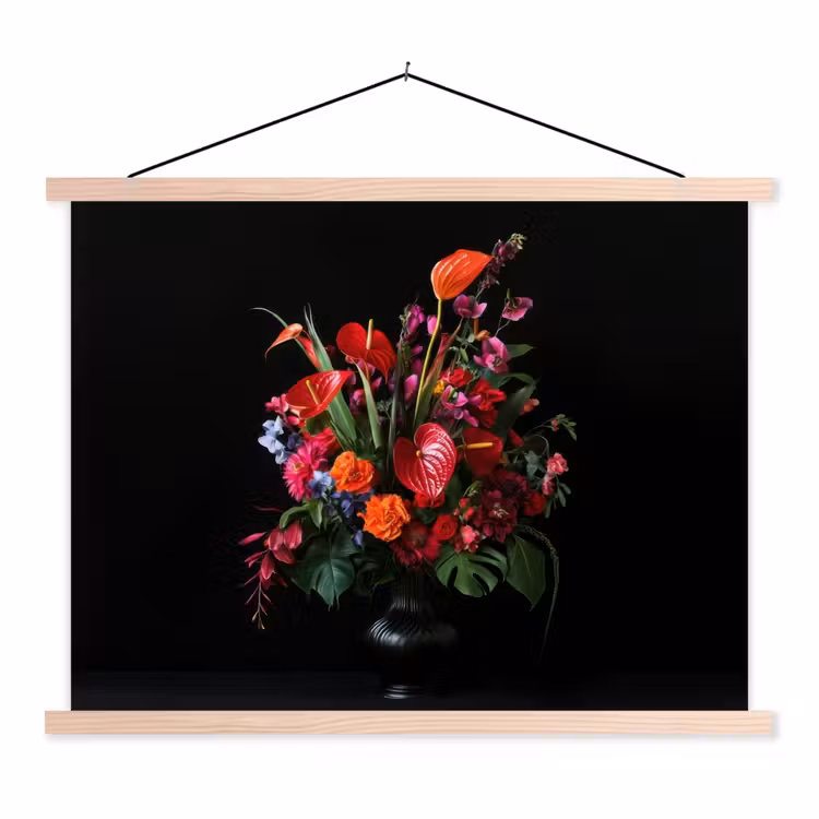 Schoolplaat - Bloemen - Boeket - Sierlijk — 1
