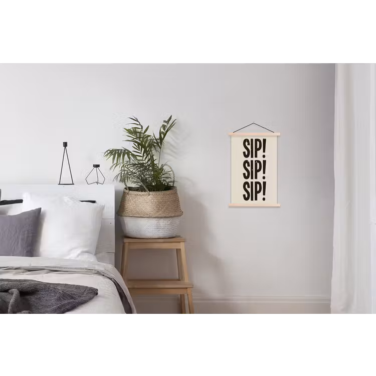 Schoolplaat - Japandi - Zwart - Decoratie - Vintage — 2