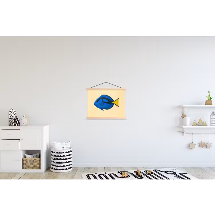 Schoolplaat - Blauw - Dory - Vis - Staartvin — 3