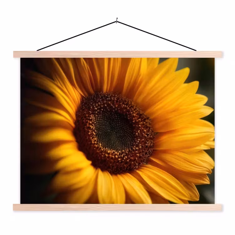 Schoolplaat - Geel - Zonnebloem - Zomers — 1